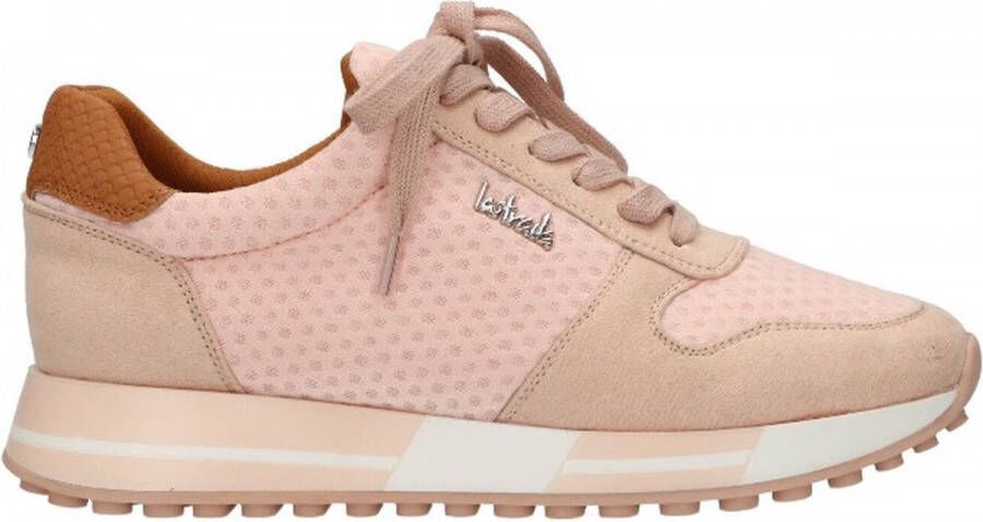 La Strada Dames Sneaker 2101457-2228 peach micro mesh snake