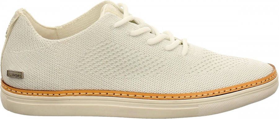 La Strada Dames Sneaker 2101614-4506 white silver knitted