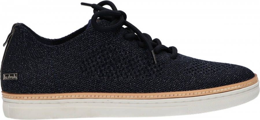 La Strada Dames Sneaker 2101614-4560 blue silver knitted