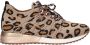 La Strada Sneaker dk beige tan leopard dames - Thumbnail 2