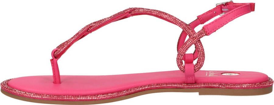 La Strada Fuchsia sandalen dames