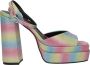 La Strada Glitter blokhakken dames - Thumbnail 1