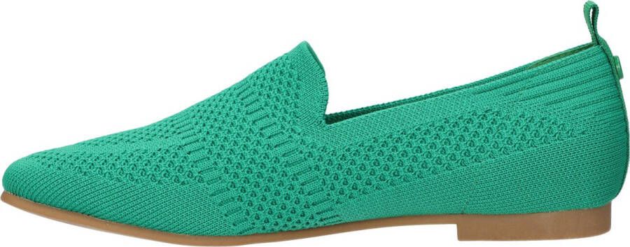 La Strada Groene loafer dames