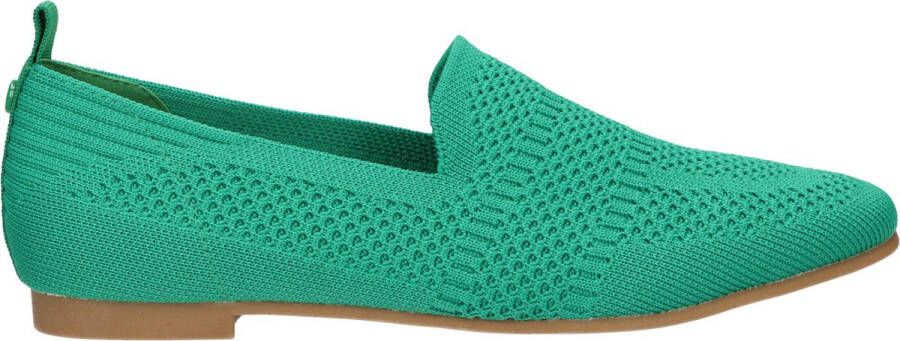 La Strada Groene loafer dames