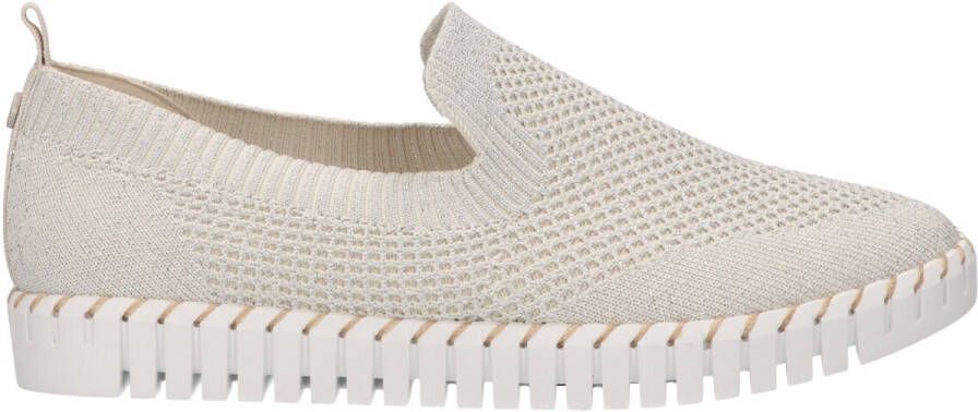 La Strada Instapsneaker lichtgrijs dames