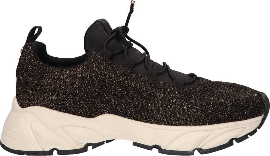 La Strada c chunky sneakers zwart goud