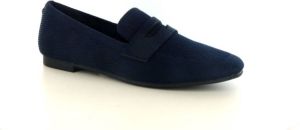 La Strada la Stada Blauwe stretch loafer