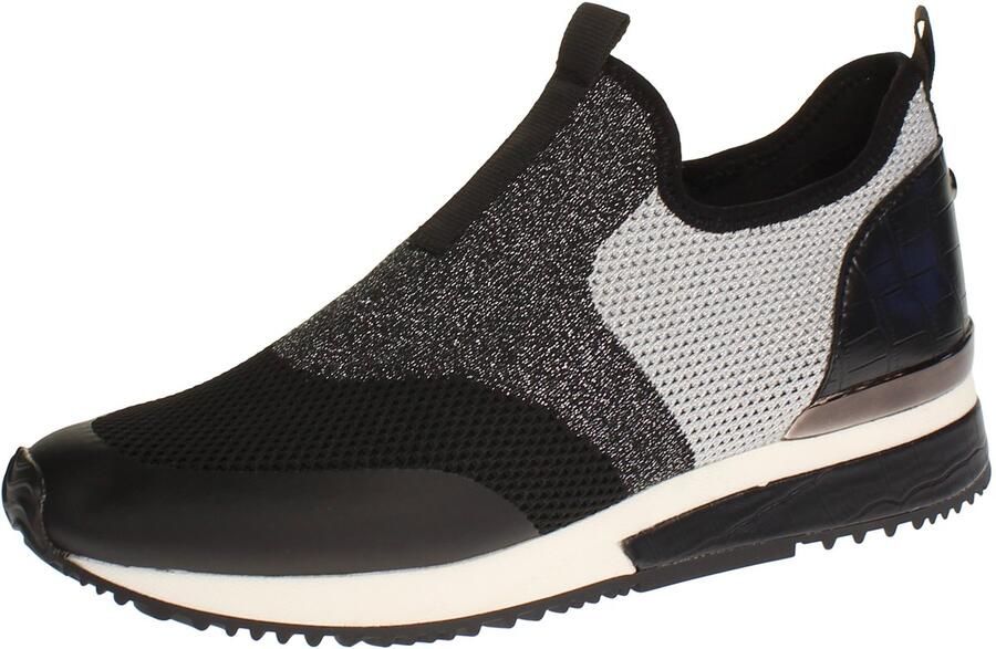 La Strada 1904954 Damestrainers 4501-zwart-zilver-gr