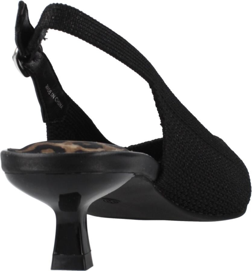 La Strada Knitted Pump Zwart Damesschoenen