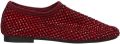 La Strada Ballerina Bordeaux Met Steentjes Damesschoenen - Bordeaux