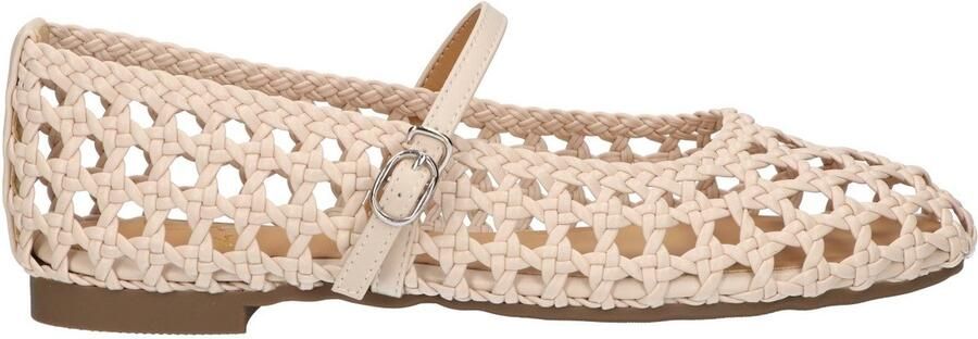 La Strada Ballerina Beige Synthetisch Damesschoenen