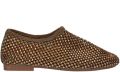 La Strada Ballerina Bruin Met Steentjes Damesschoenen - Bruin