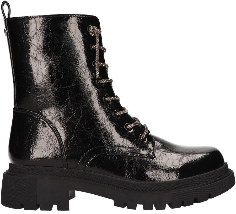 La Strada Bootie Zwart Synthetisch Damesschoenen