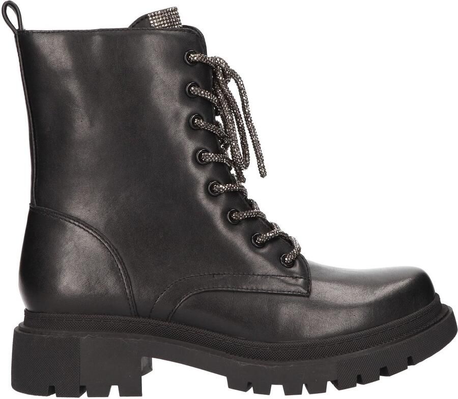 La Strada Bootie Zwart Synthetisch Damesschoenen