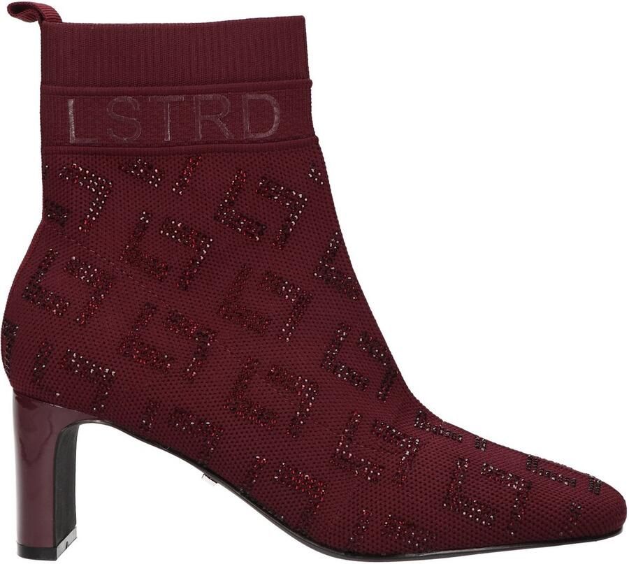 La Strada Enkellaars Bordeaux Damesschoenen