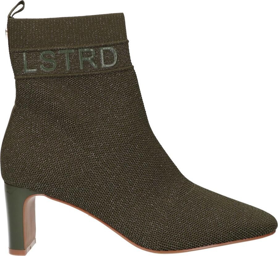 La Strada Enkellaars Kaki Knitted Damesschoenen