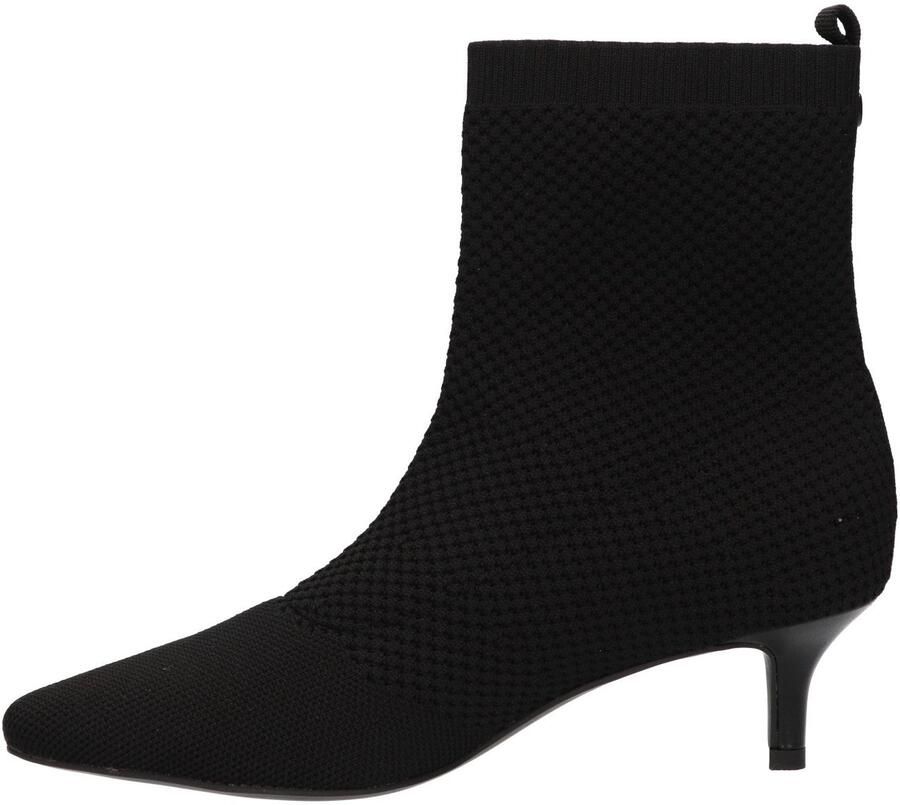 La Strada Enkellaars Zwart Knitted Damesschoenen