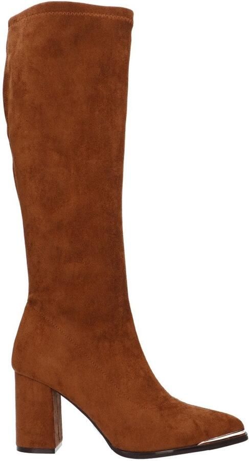 La Strada Hoge Laarzen Camel Damesschoenen