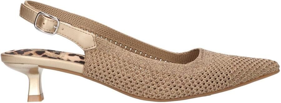 La Strada Slingback Goud Knitted Damesschoenen - Foto 2