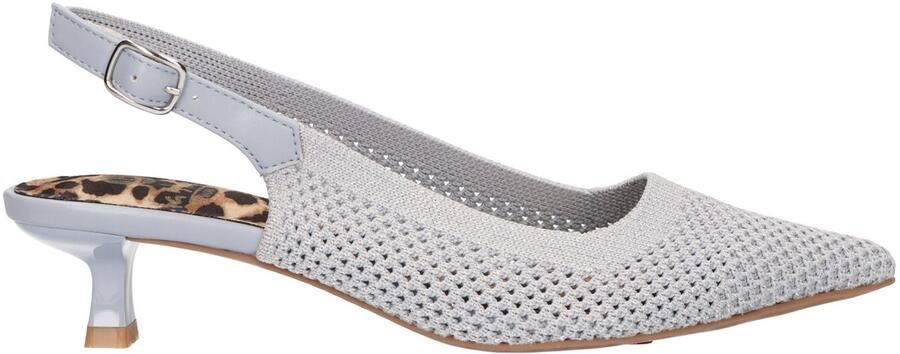 La Strada Slingback Grijs Knitted Damesschoenen