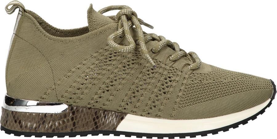 La Strada Sneakers met sleehak Fashion Sneaker met metallic-details bij de hak - Foto 2