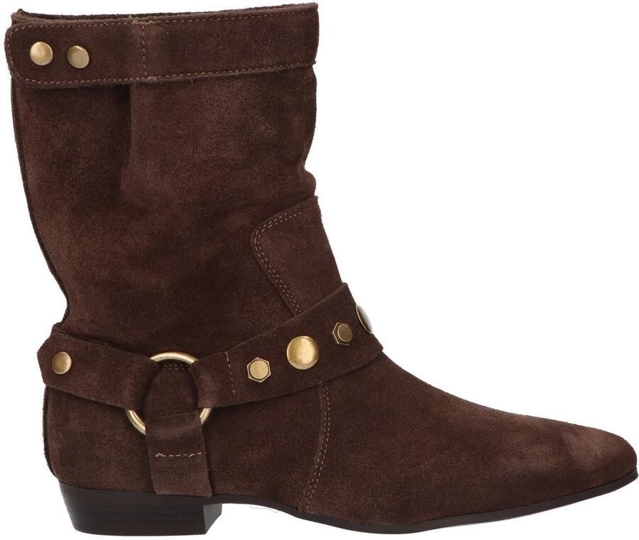 La Strada Laars Bruin Suede Damesschoenen