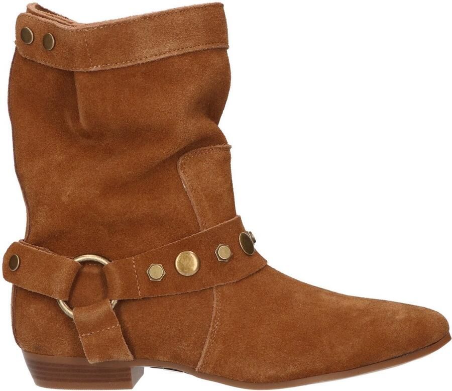 La Strada Laars Camel Suede Damesschoenen