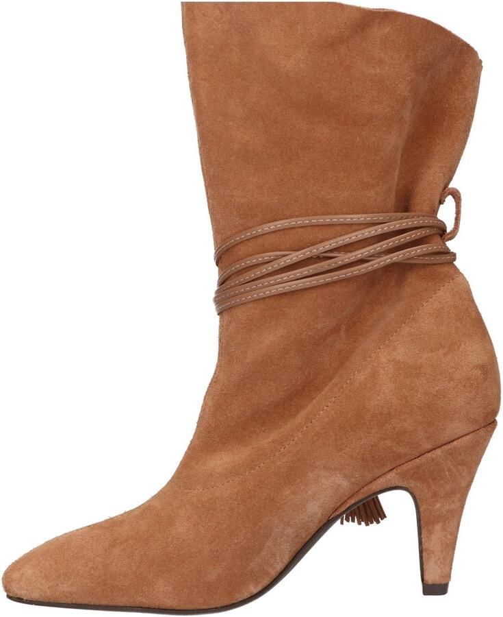 La Strada Laars Cognac Leer Damesschoenen