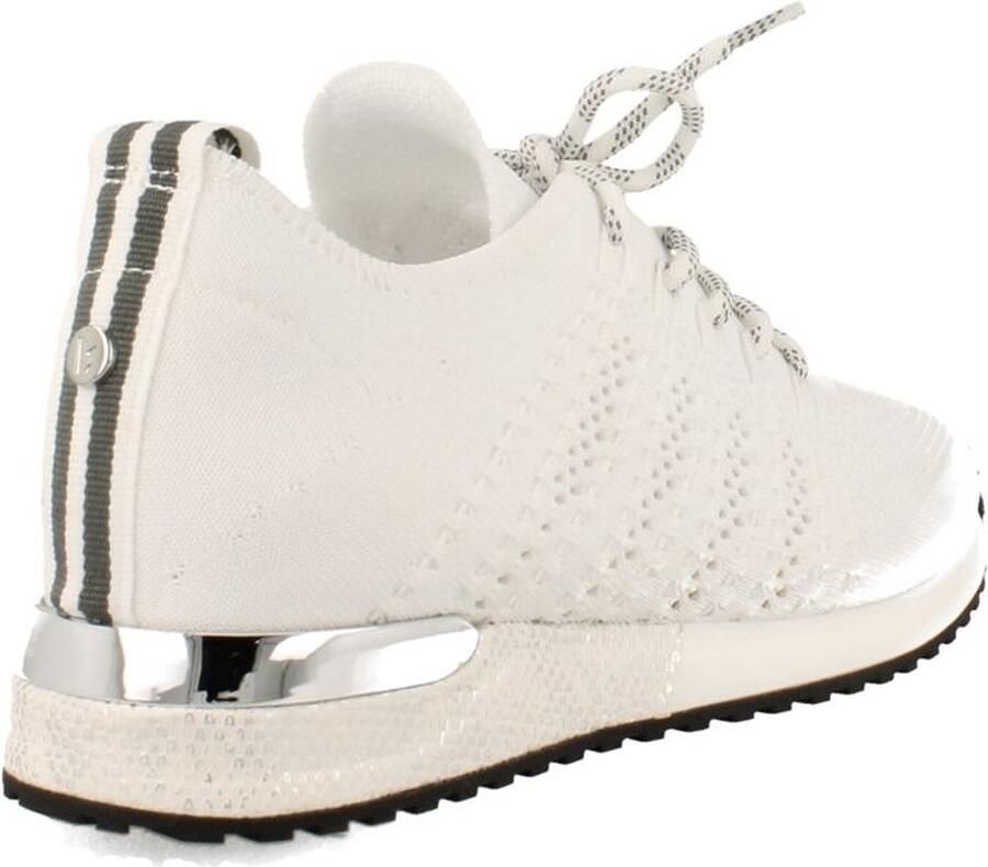 Edel Fashion La Strada Sneaker Laag Dames Sneakersock Easy Fit Wit - Foto 4