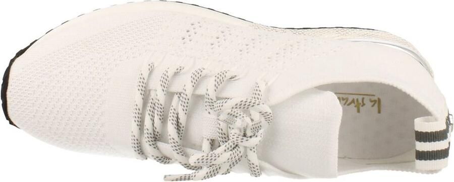 Edel Fashion La Strada Sneaker Laag Dames Sneakersock Easy Fit Wit - Foto 15