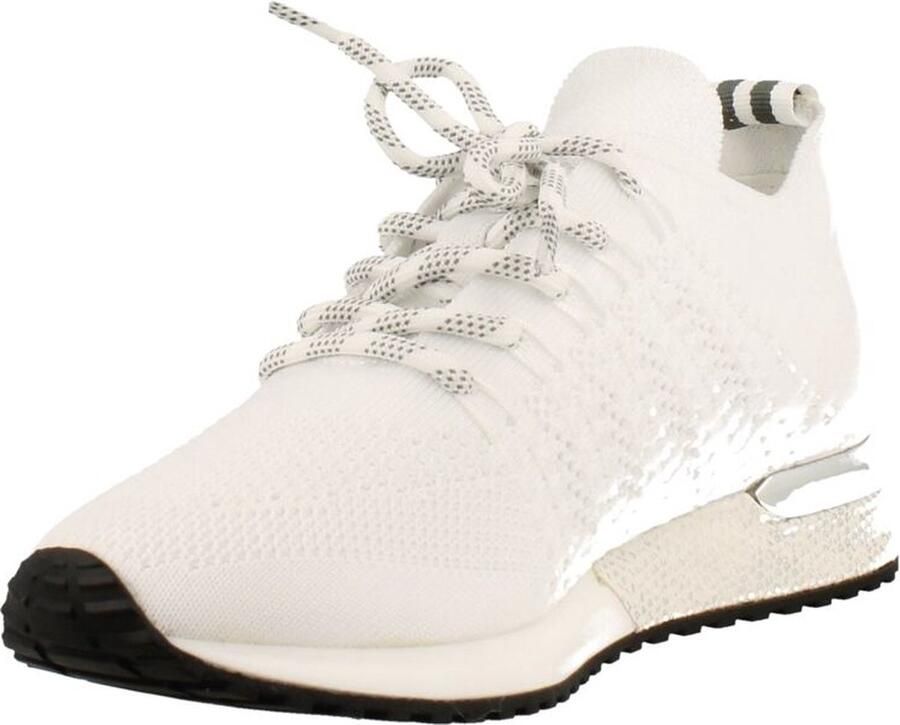 Edel Fashion La Strada Sneaker Laag Dames Sneakersock Easy Fit Wit - Foto 5