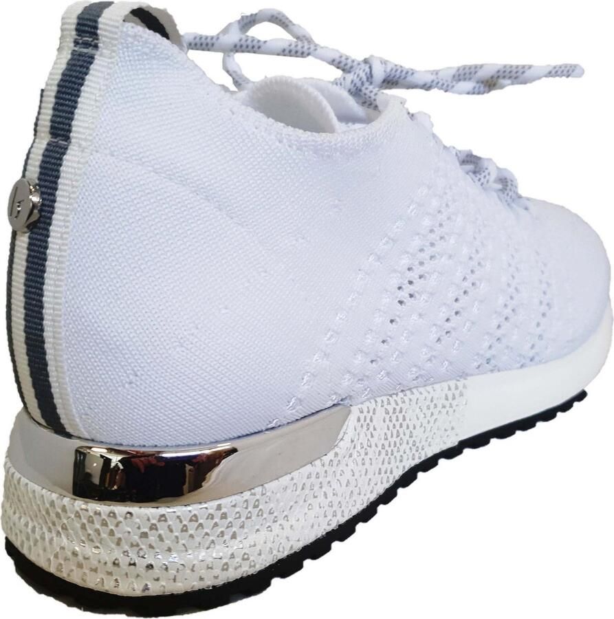 Edel Fashion La Strada Sneaker Laag Dames Sneakersock Easy Fit Wit - Foto 2