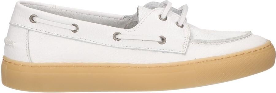 La Strada Leren Mocassin Wit Damesschoenen