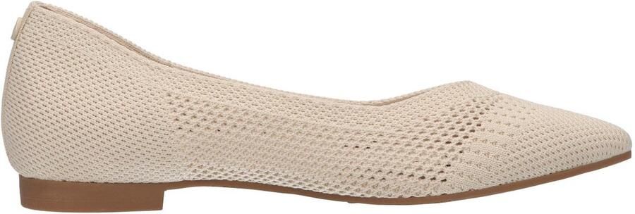 La Strada Loafer Beige Knitted Damesschoenen