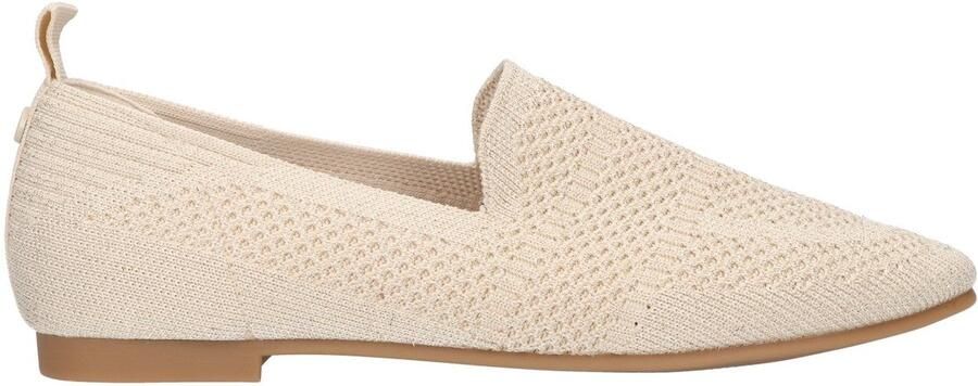 La Strada Loafer Beige Knitted Damesschoenen - Foto 2