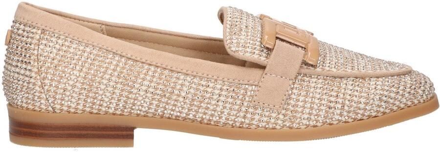 La Strada Loafer Beige Textiel Damesschoenen - Foto 2