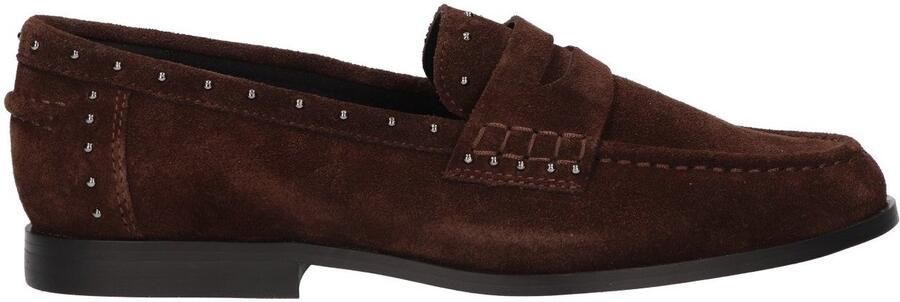 La Strada Loafer Bruin Leer Damesschoenen