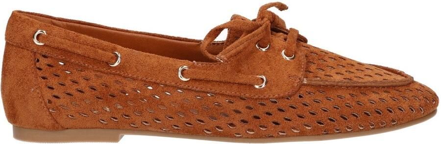 La Strada Loafer Cognac Damesschoenen