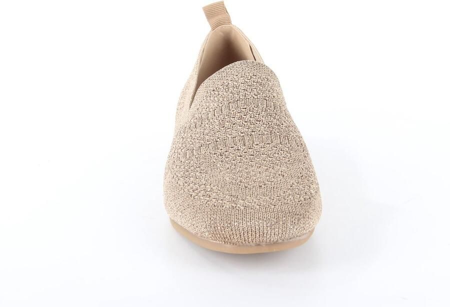 La Strada Loafer Goud Knitted Damesschoenen - Foto 6