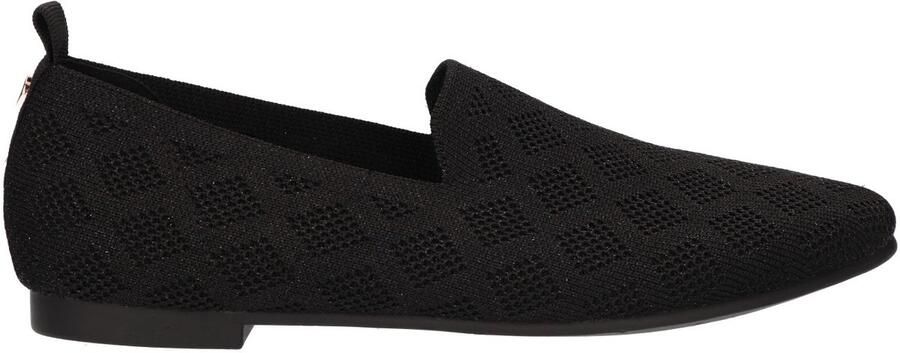 La Strada Loafer Knitted Zwart Damesschoenen