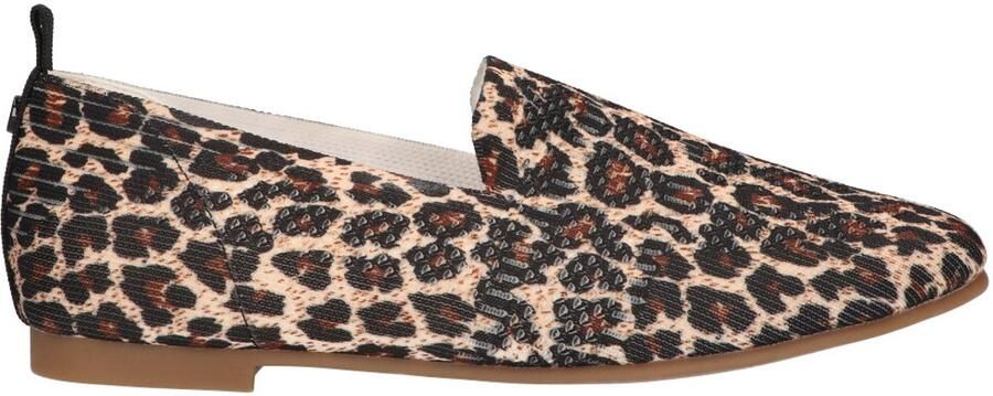 La Strada Loafer Leopard Knitted Damesschoenen