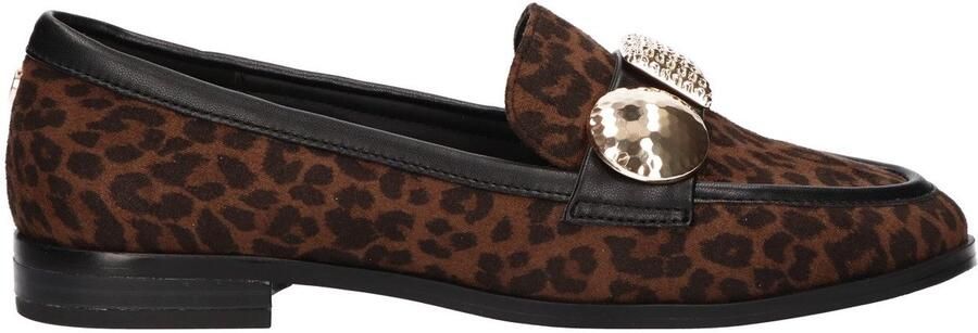 La Strada Loafer Luipaard Damesschoenen