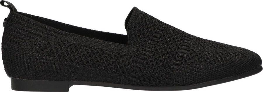 La Strada knitted loafers zwart zilver - Foto 2