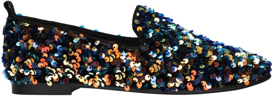 La Strada Loafer Zwart Multicolor Synthetisch Damesschoenen