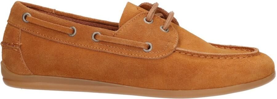 La Strada Mocassin Tan Suede Damesschoenen