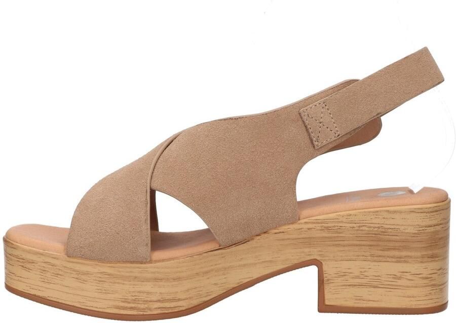 La Strada Platform Sandal Beige Damesschoenen