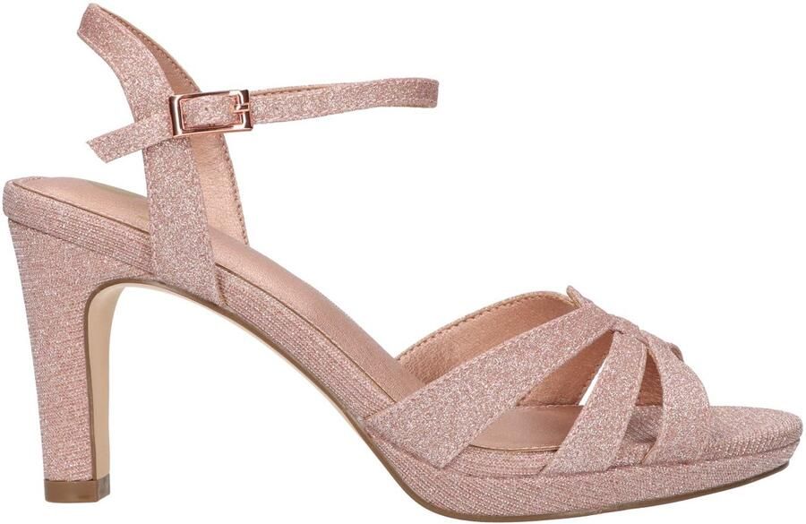 La Strada Sandaal met hak roze dames