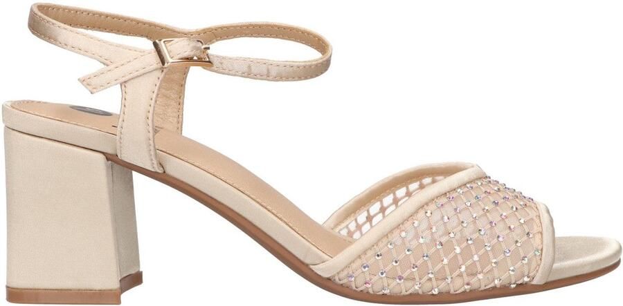 La Strada Sandal With Heel Champagne Damesschoenen