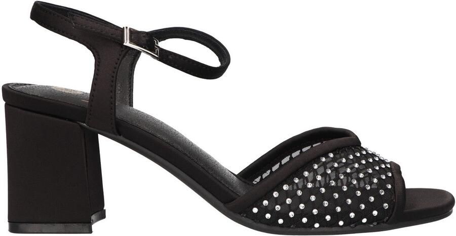 La Strada Sandal With Heel Zwart Damesschoenen