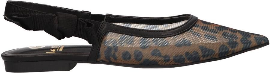 La Strada Slingback Leopard Mesh Damesschoenen